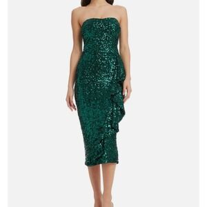 open lace back dress The Zuri Dress Extended main image 1